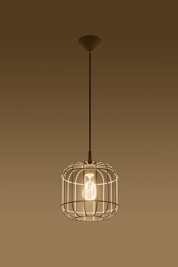 Hänglampa CELTA Vit Sollux Lighting SL.0295