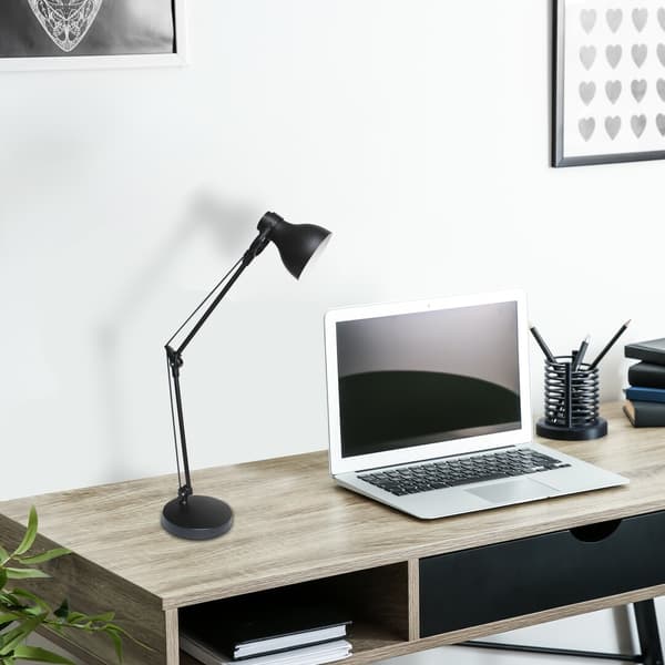 Carter 6408 Rabalux E14 mat sort tegnebordslampe