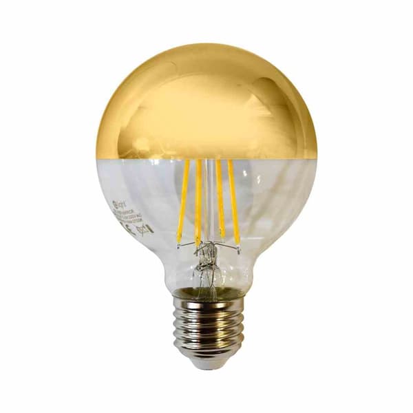 LED-pære 5W E27 varm Eko-light EKZF7810 guld