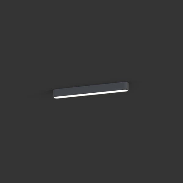 Loftlampe LED Nowodvorski SOFT CEILING 7527 aluminium, grafit