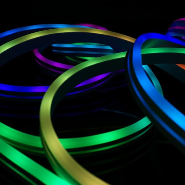 LED-bånd farverig NEON RGB DC5V USB 5m app Ecolight