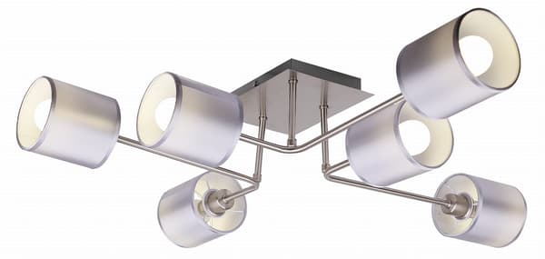 Lysekrone Candellux SAX 36-70708 sølv