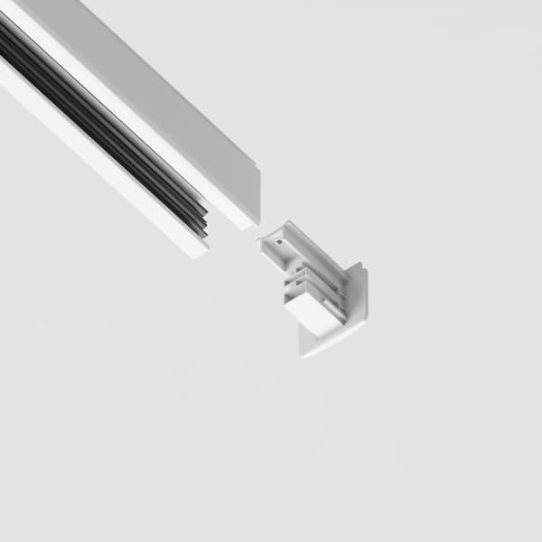 Ändlock för skensystem vit TRINITY Maytoni Technical