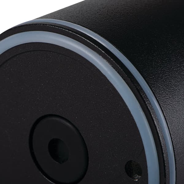 Loftspot sort rund 9 cm IP65 1xGU10 7W Aqilo Kanlux