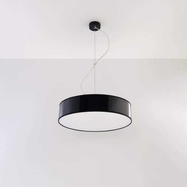 Lysekrone PIAZZA 45 sort Pure Lume PU.0118