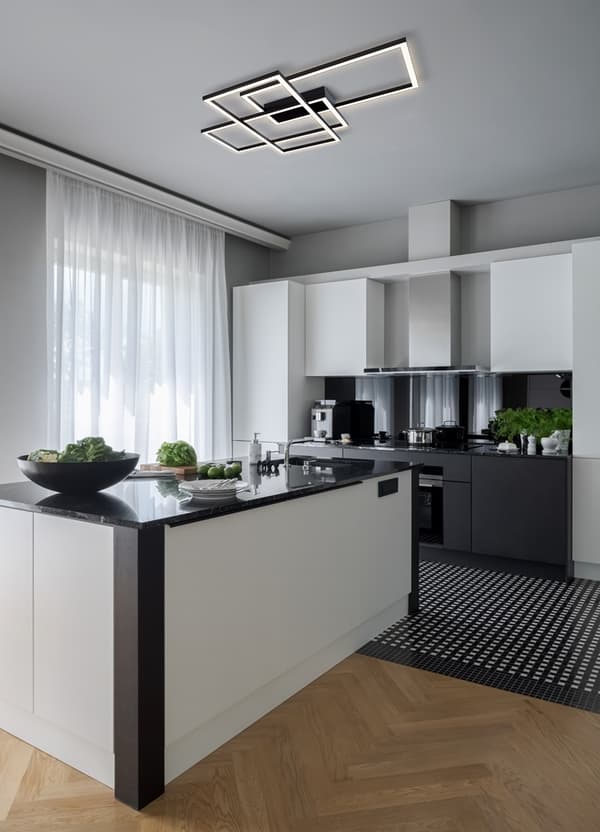 LED Line Maytoni MOD015CL-L80B rektangulær loftslampe