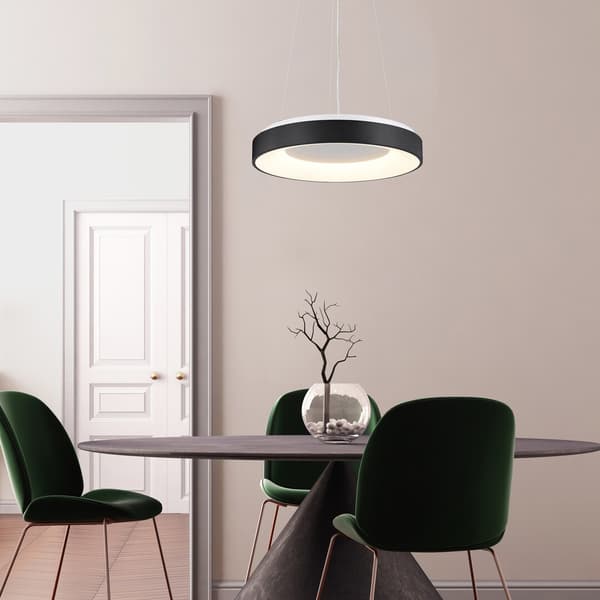 LED lysekrone LED 38W sort 72001 Ceilo Rabalux