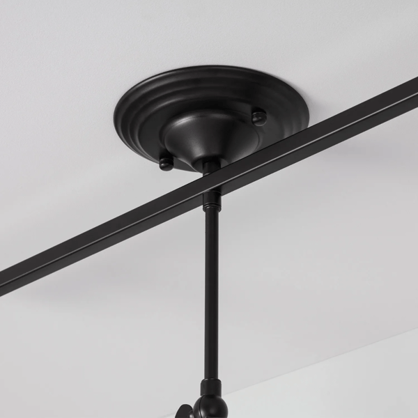 Retro Loft Sort Loftlampe 50cm 3xE27 Abruzzo Tutti