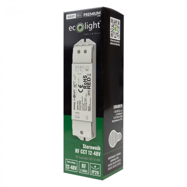 LED-strip controller V2-L RF CCT 16A 12-48V Ecolight