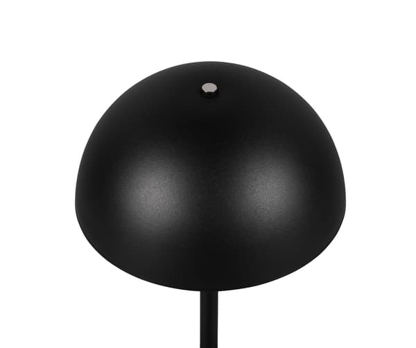 Bordlampe moderne sort trådløs LED champignon 1.3W MUNOZ RL