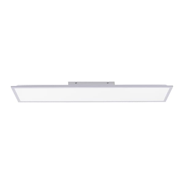 Taklampa 119.5 cm LED 16W silver rektangulär FLAT Paul Neuhaus