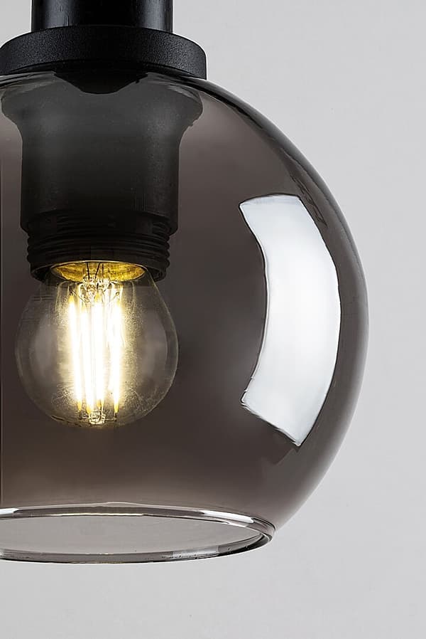 Pendellampe E27 1x40W sort 72171 Centio Rabalux