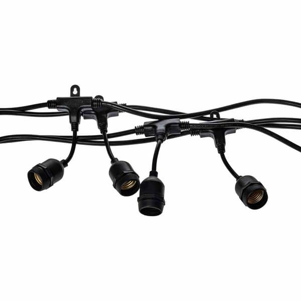 Eko-light LED-puutarhavalosarja 10m EKO6925 musta