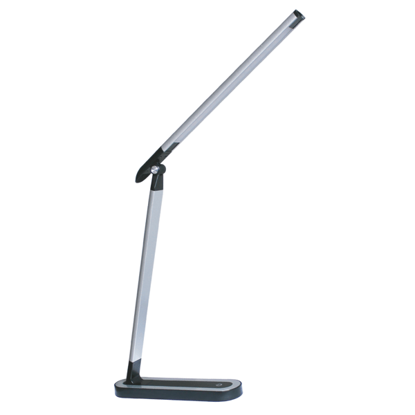 LED skrivebordslampe sort-sølv 4000K MADERA 324962 Polux