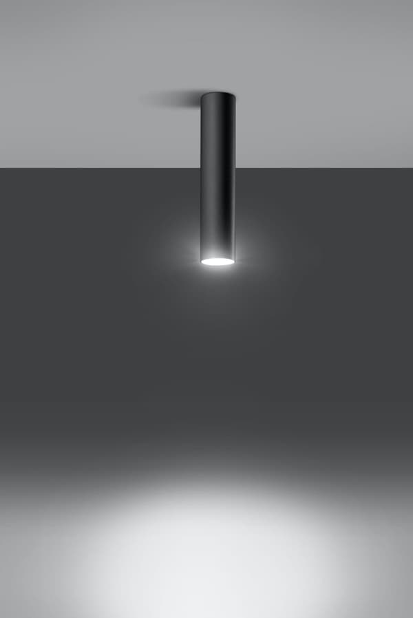 Spot LAGOS Sort Sollux Lighting SL.0436