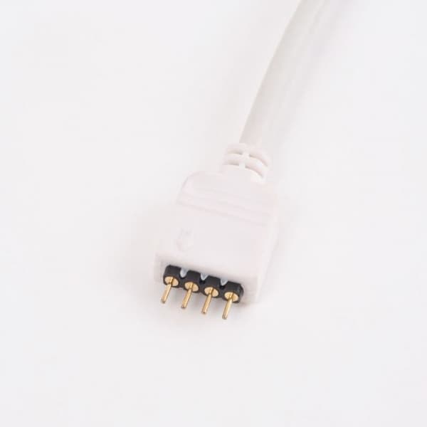 RGB LED-stripstik 10mm 4-benet / snap Ecolight