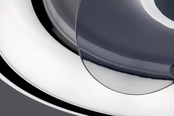 HORACIO 71009 musta LED-kattotuuletin valolla