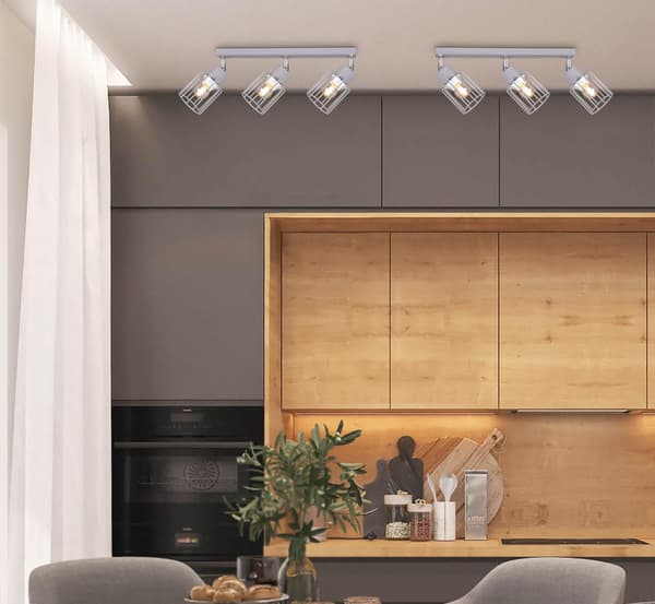 Kaja TROY K-4582 grå justerbar loftlampe