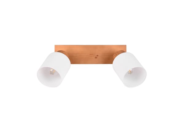 Väggspotlight ASSAM brun RL R81112030