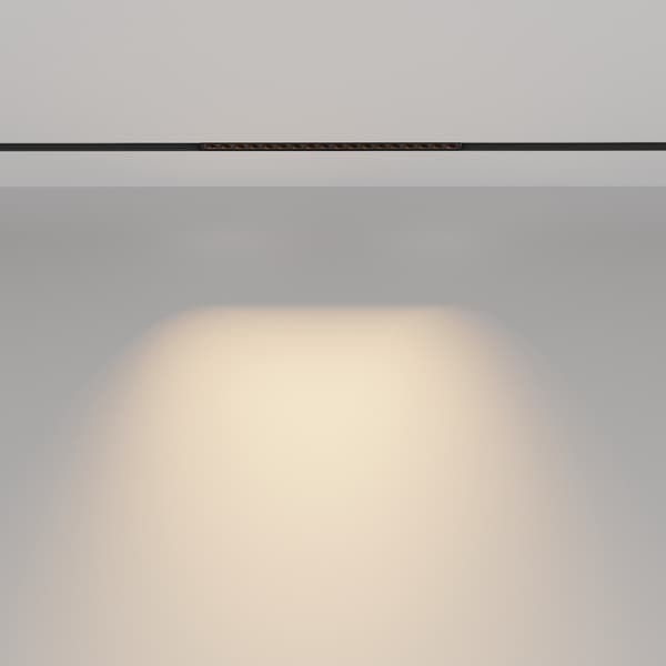 Sort lineær skinnespot LED 18W 2700K POINTS Maytoni Technical