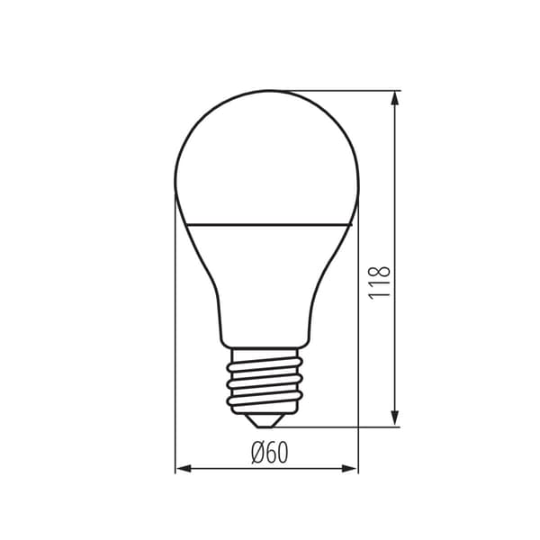 LED-älylamppu E27 11,5W Kanlux 33642