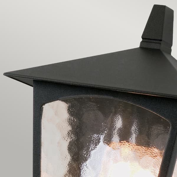 Elstead York 1xE27 musta ulkoseinävalaisin BL15-BLACK
