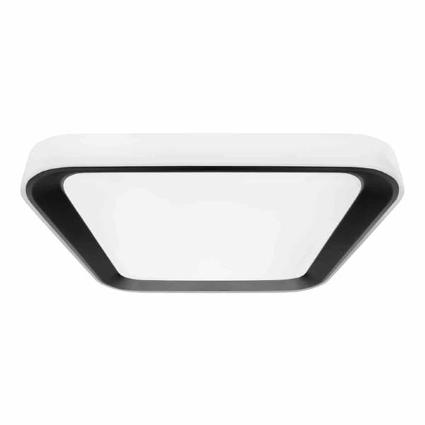 LED loftsplafond sort 40x40cm QUADRO Milagro 7929