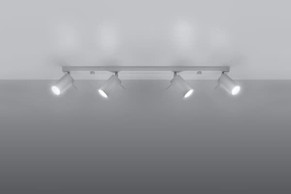 Taklampa RING 4L Vit Sollux Lighting SL.0331