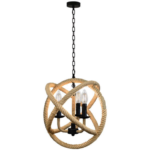 Pendellampe E14x3 ROPE GLOBO 307903 Polux