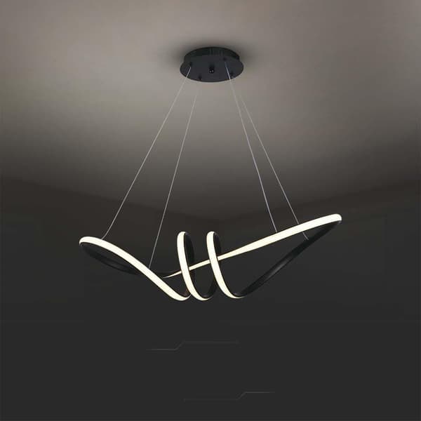 V-TAC VT-7798-8010 LED lineær pendellampe 3000K sort
