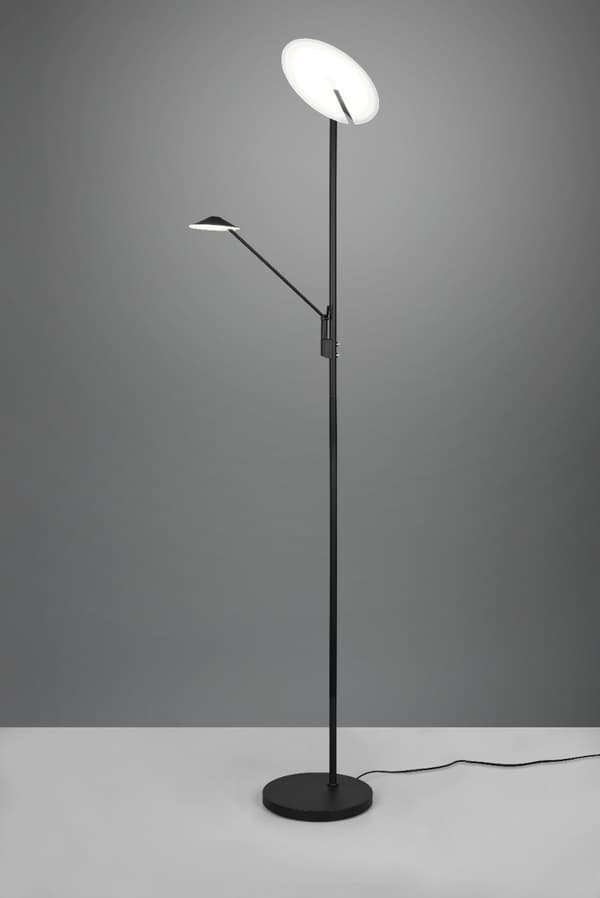 BRANTFORD LED gulvlampe sort Trio 425610232