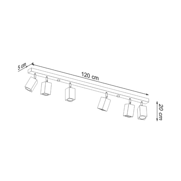 BAMBU 6 loftlampe eg Pure Lume model PU.1039