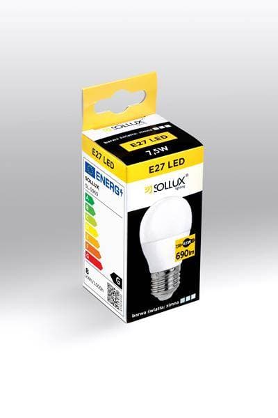 LED-pære E27 7,5W neutral Sollux Lighting SL.0969