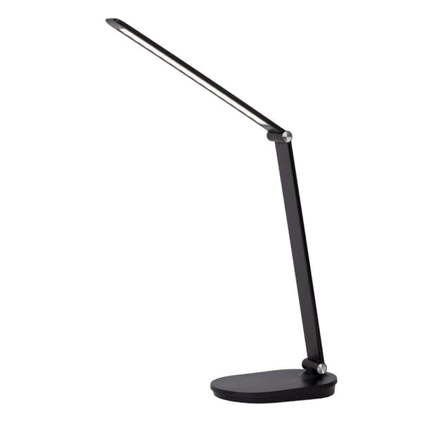 Sort moderne LED skrivebordslampe 8W Aldwin Lucide