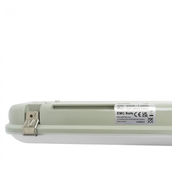 LED-tiivistevalaisin 40W IP65 4000K 5200lm Ecolight EC20108