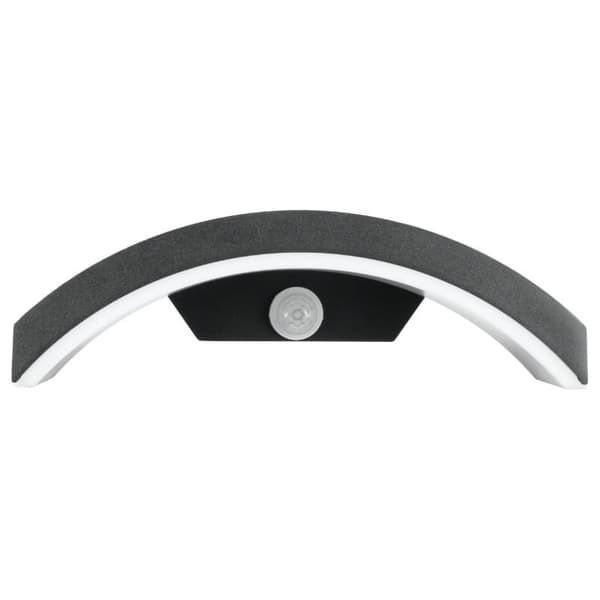 Utomhus LED-vägglampa 12W med rörelsesensor Ponte DPM