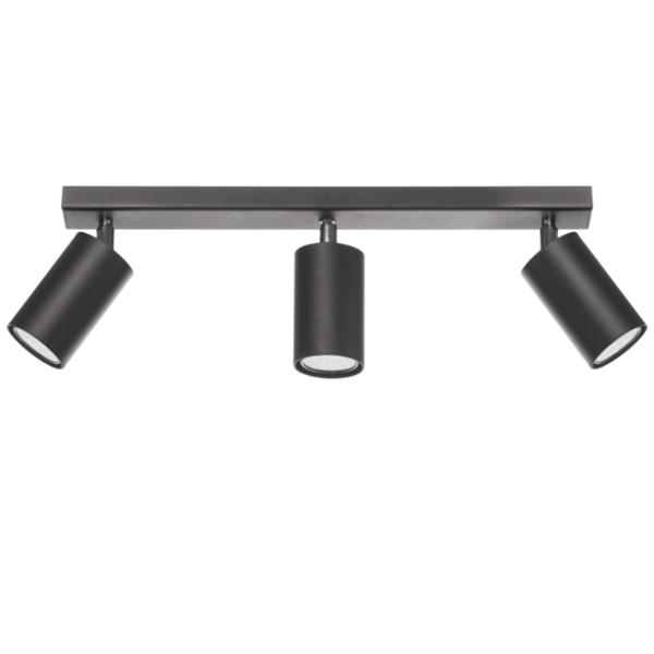 Loftlampe Lampex Rolos 3 sort 558/3 CZA