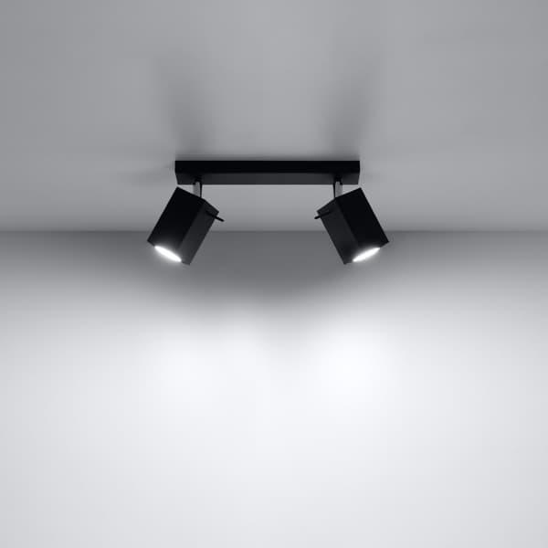 Loftlampe BRAVEA 2 Sort Pure Lume PU.0100