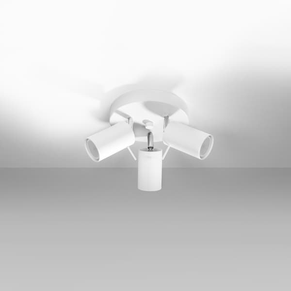 TORQUE 3P loftlampe hvid Pure Lume model PU.1015