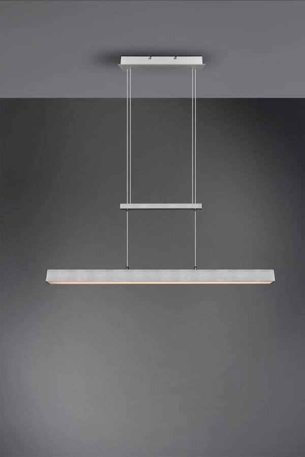 LED lysekrone PAROS sølv RL R32043105