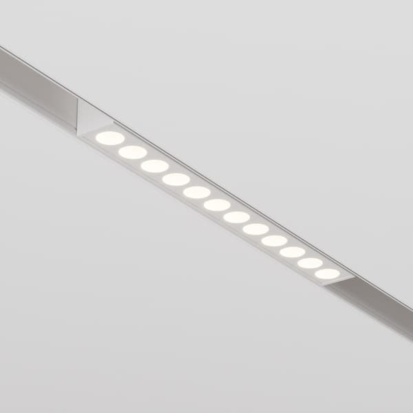 Hvid lineær LED-spotskinne 12W POINTS Maytoni Technical