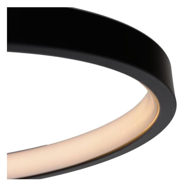Loftlampe moderne spiral sort MAXENCE LED 24W Lucide