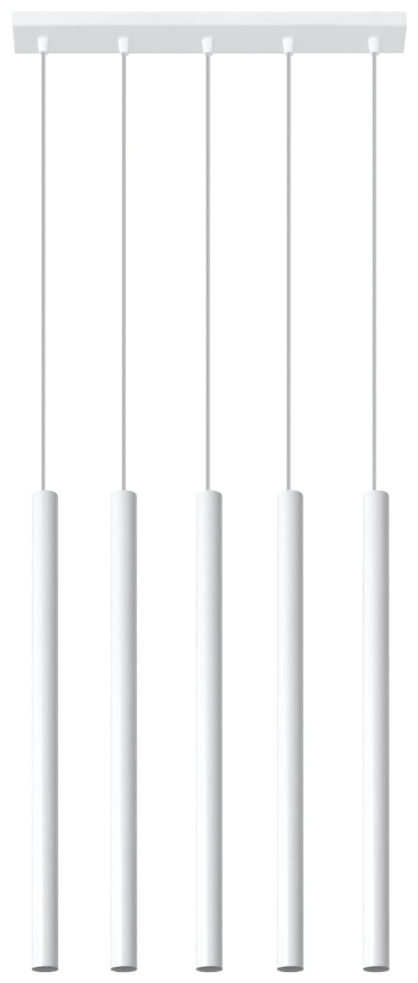 Lysekrone PASTELO 5 hvid Sollux Lighting SL.0468