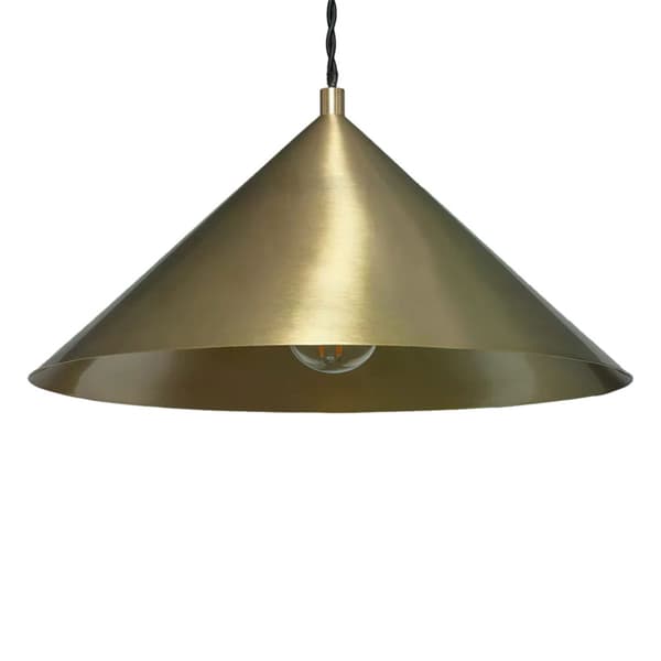 Pendellampe Guld Kegle Abruzzo Horte E27