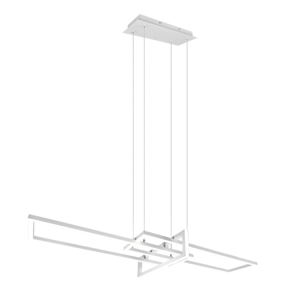 LED pendellampe SALINAS hvid Trio 320310331