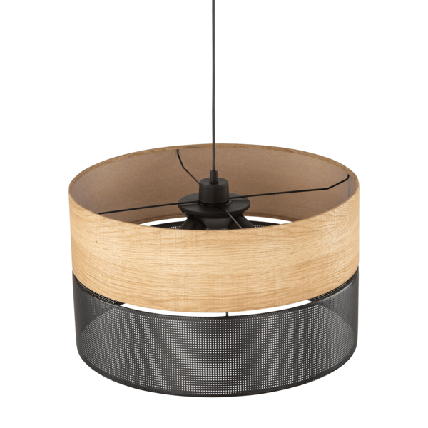 TK-Lighting 4798 sort træ pendel til bord