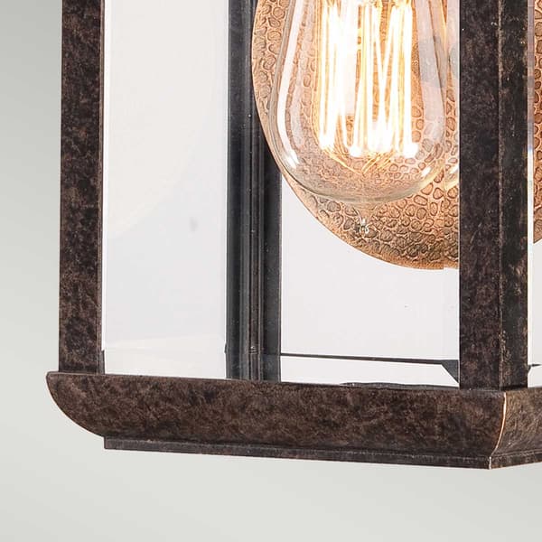 Ulkoseinävalaisin Imperial Bronze E27 60W Byron Quoizel
