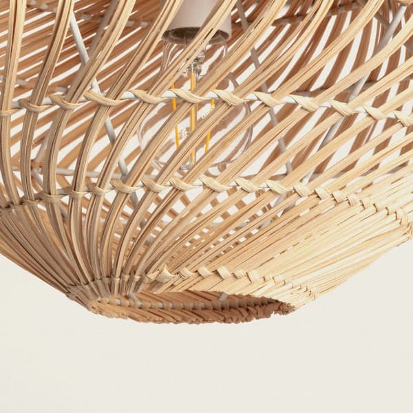 Boho Rattan Pendellampe Abruzzo Giorgia 50cm E27