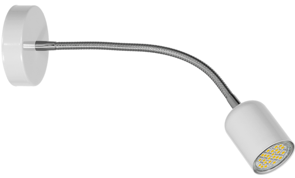 Seinävalaisin 1x40W MAXI WHITE MLP9639 Milagro