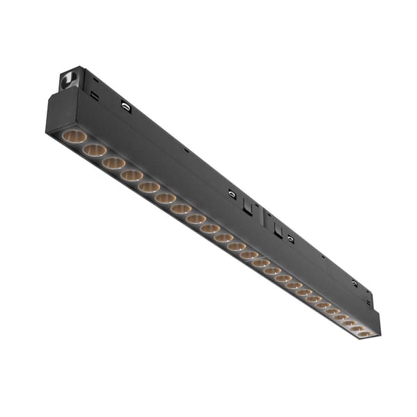 Sort lineær LED-skinnespot 24W POINTS Maytoni Technical